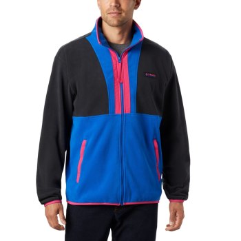 Columbia Back Bowl Lightweight Fleece, Chamarras Negros Para Hombre | 940613-MGS